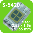 S-5420、透明樹脂パッケージ