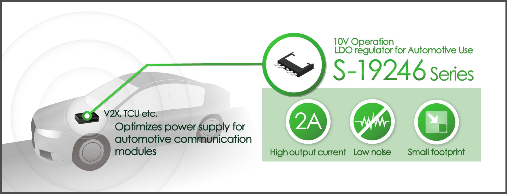 10V operation LDO regulator for automotive