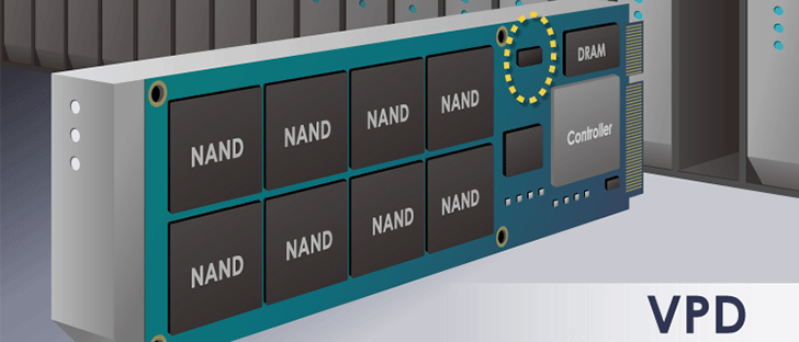 Introduction of EEPROMs for SSDs (VPD) – New product “S-585AA (temperature sensor built in ARP function)“ added