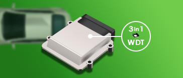 The industry's No.1 low current consumption. Automotive Built-in Watchdog Timer Voltage Regulator with Reset Function S-19514/5/8 Series