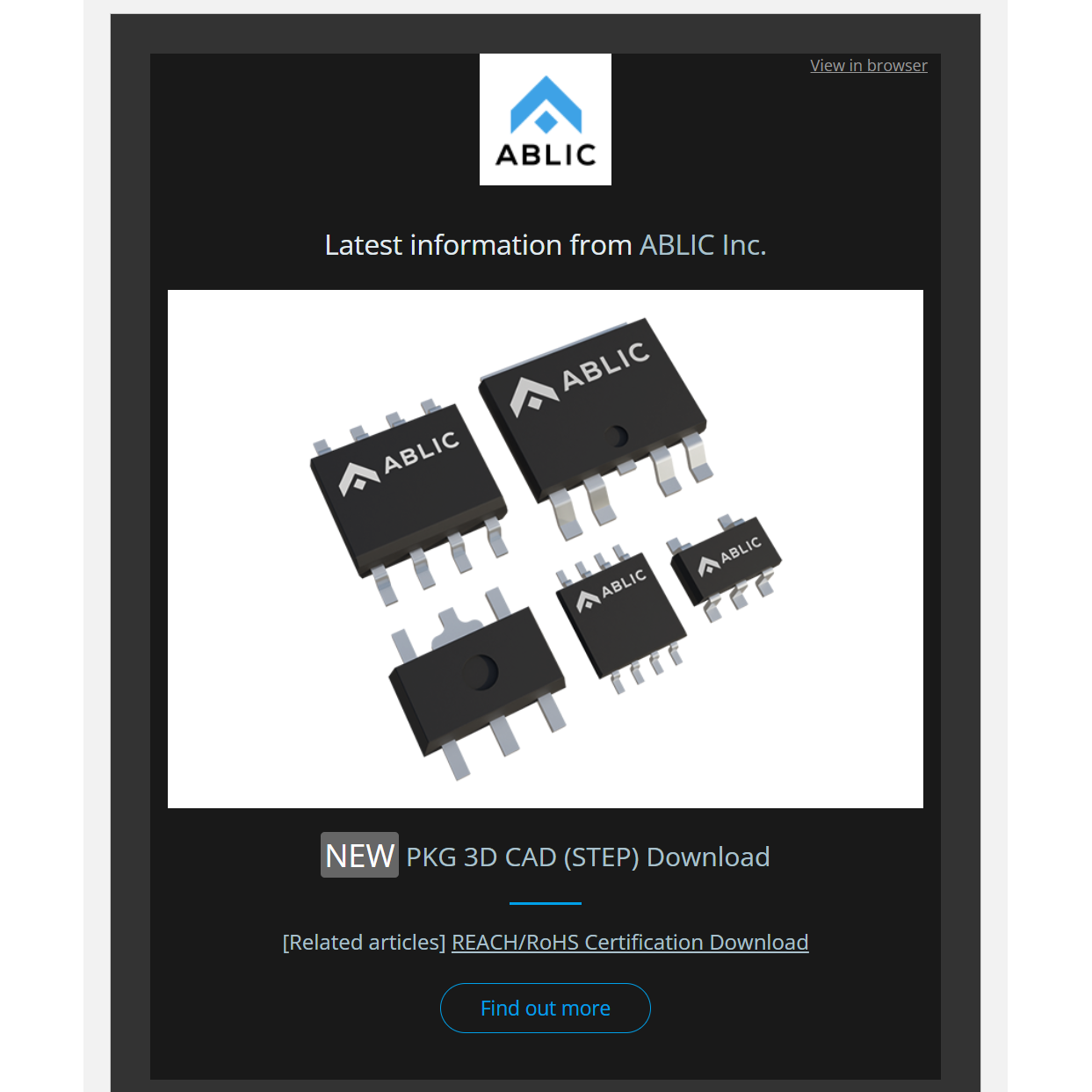 PKG 3D CAD (STEP) Download