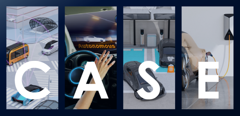 CASE spreading in automotive industry