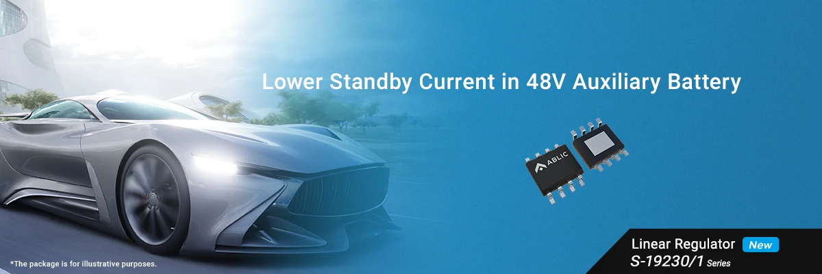 Lower Standby Current in 48V Auxiliary Battery S-19230/1 Series