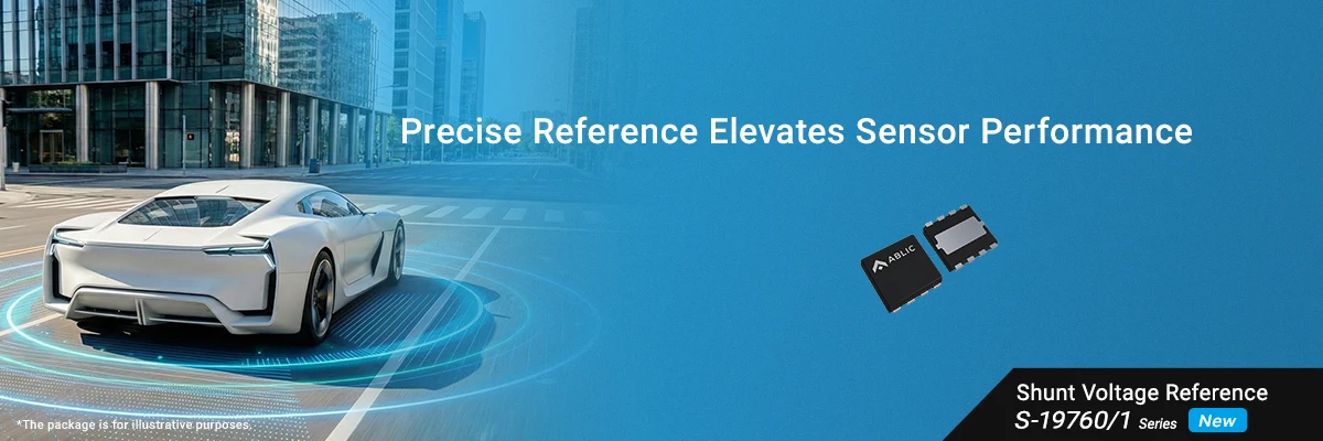 Precise Reference Elevates Sensor Performance S-19760/1 Series