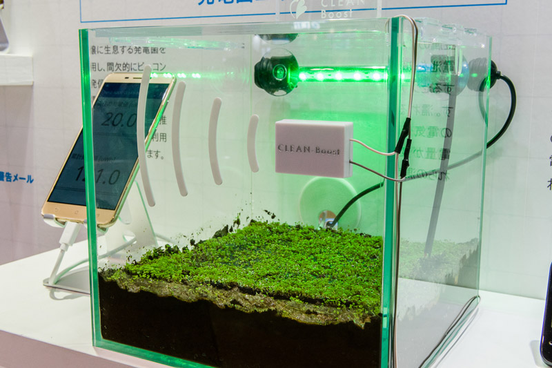 CLEAN-Boost® CEATEC2018出展 発電菌土壌センサ